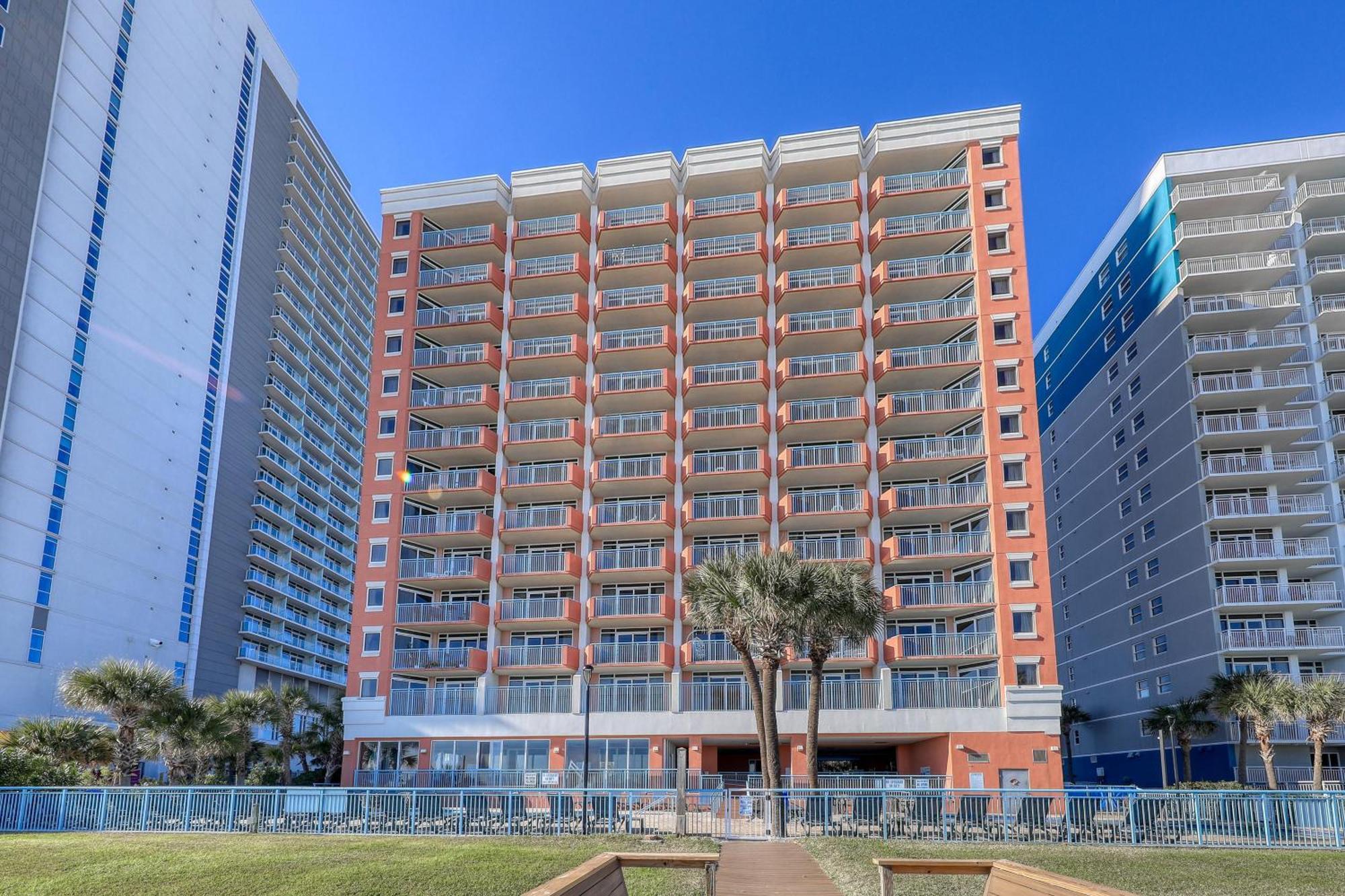 1604 N Ocean Blvd, 0703 - Ocean Front Sleeps 6 Villa เมอร์เทิลบีช ภายนอก รูปภาพ